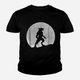 Werewolf Wolf Moon Youth T-shirt | Crazezy UK