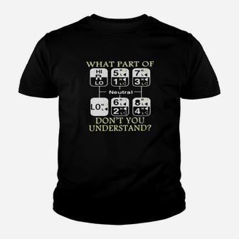 What Part Of Neutral Dont You Understand Youth T-shirt - Monsterry UK