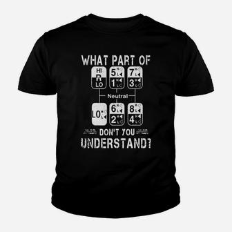 What Part Of Neutral Dont You Understand Youth T-shirt - Monsterry