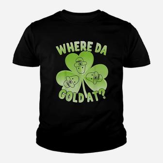 Where Da Gold At Youth T-shirt | Crazezy DE