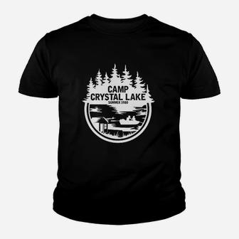 Wild Bobby White Camp Crystal Lake Retro Youth T-shirt | Crazezy UK