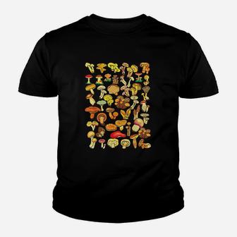 Wild Mushrooms Youth T-shirt | Crazezy