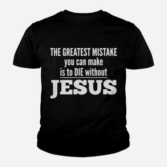 Without Jesus Youth T-shirt - Monsterry AU