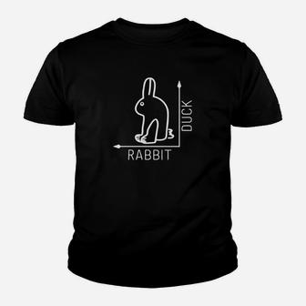 Wittgensteins Duck Rabbit Illusion Kinder T-Shirt - Seseable