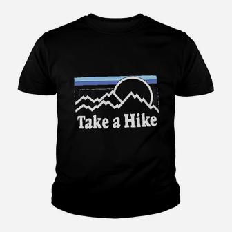 Women Take A Hike Hiking Mountain Youth T-shirt | Crazezy AU