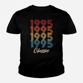 Womens 1995 Classic Vintage 1995 Gift Men Women Born Made 1995 Youth T-shirt | Crazezy DE
