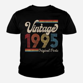 Womens 1995 Vintage 1995 Birthday Gift Men Women Born Made 1995 Youth T-shirt | Crazezy CA