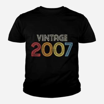Womens 2007 Vintage Born Made 2007 Retro 2007 Gift For Men Women Youth T-shirt | Crazezy