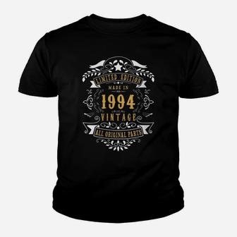 Womens 25 Years Old Made In 1994 Vintage 25Th Birthday Gift Idea Youth T-shirt | Crazezy CA