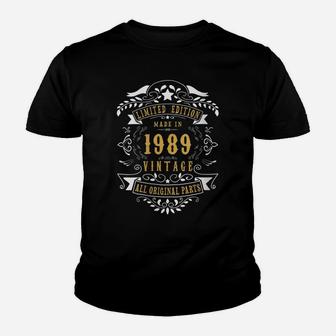 Womens 31 Years Old Made In 1989 Vintage 31St Birthday Gift Idea Youth T-shirt | Crazezy