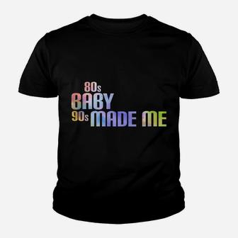 Womens 80S Baby 90S Made Me Vintage Retro Throwback Youth T-shirt | Crazezy DE