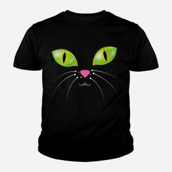 Womens Cat Face Clothing - Cat Youth T-shirt | Crazezy CA