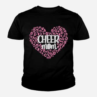 Womens Cheer Mom Proud Cheerleading Mama Cheerleader Mother Youth T-shirt | Crazezy UK