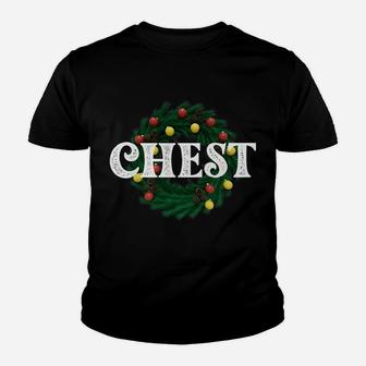 Womens Chest Nuts Matching Chestnuts Christmas Couples Women Youth T-shirt | Crazezy CA