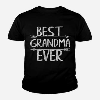 Womens Cute Mother's Day Funny Grammy Gift Best Grandma Ever Youth T-shirt | Crazezy DE