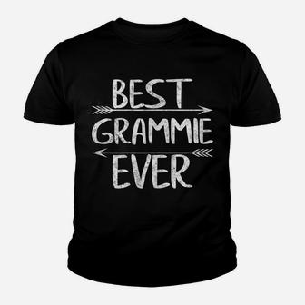 Womens Cute Mother's Day Funny Grandma Gift Best Grammie Ever Youth T-shirt | Crazezy DE