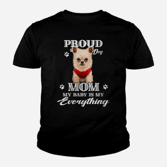 Womens Dogs 365 Proud Chihuahua Dog Mom Gift For Women Youth T-shirt | Crazezy