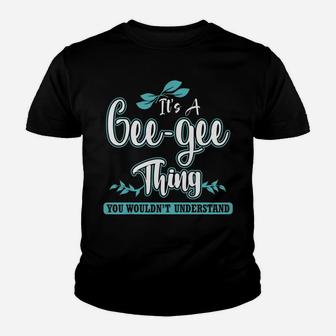 Womens Funny Gee-Gee Gift For Momgrandma On Mother’S Day Birthday Youth T-shirt | Crazezy