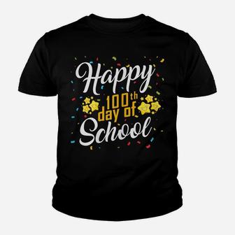 Womens Happy 100Th Day Of School Apparel For School Teachers Youth T-shirt | Crazezy AU