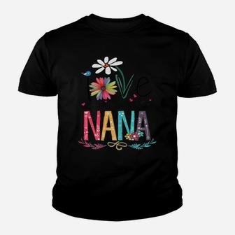 Womens I Love Being Called Nana Sunflower Mothers Day Gift Youth T-shirt | Crazezy DE