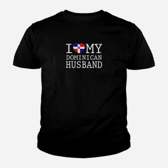 Womens I Love My Dominican Husband Youth T-shirt - Thegiftio