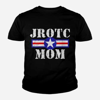Womens Jrotc Mom Proud Mothers Day Military Support Gift Idea Youth T-shirt | Crazezy