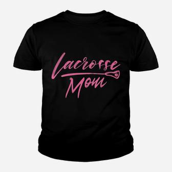 Womens Lacrosse Mom Cute Lacrosse Tee For Proud Moms Of Lacrosse Youth T-shirt | Crazezy DE