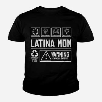 Womens Latina Mom Cool Spanish Girl Proud Hispanic Women Gift Youth T-shirt | Crazezy