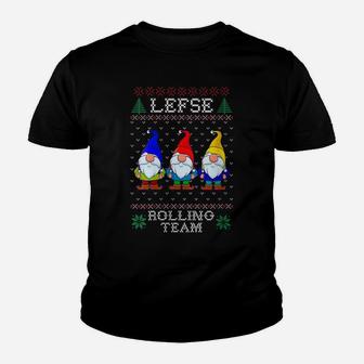 Womens Lefse Rolling Team, Christmas Baking Tomte Gnome Xmas Women Youth T-shirt | Crazezy UK