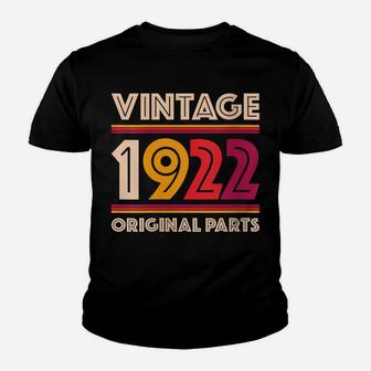 Womens Made In 1922 97 Years Old Gift Vintage 97Th Birthday Youth T-shirt | Crazezy AU