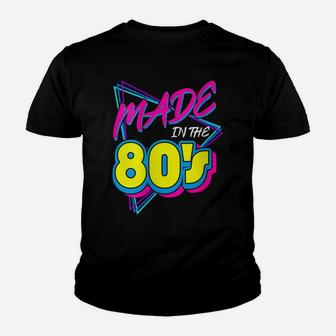 Womens Made In The 80S 1980S Retro Nineteen Eighties Vintage Music Youth T-shirt | Crazezy UK