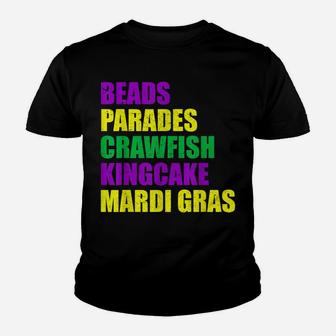 Womens Mardi Gras Shirts, Mardi Gras Clothing For Men Youth T-shirt | Crazezy DE