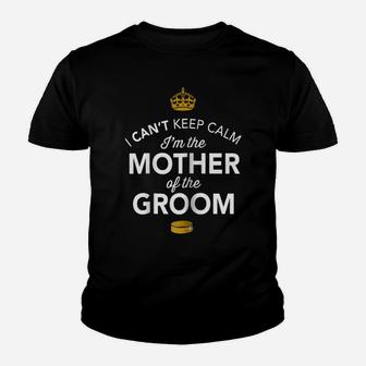 Womens Mother Of The Groom Gift Funny Present For Wedding Day Youth T-shirt | Crazezy AU