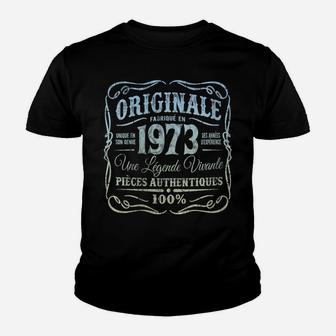 Womens Original Made In 1973 Vintage 48Th Birthday Youth T-shirt | Crazezy DE