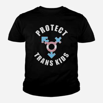 Womens Protect Trans Kids Pride Lgbtq Equality Proud Mom Dad Gift Youth T-shirt | Crazezy