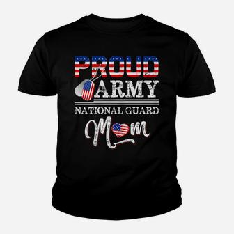 Womens Proud Army National Guard Mom Youth T-shirt | Crazezy UK