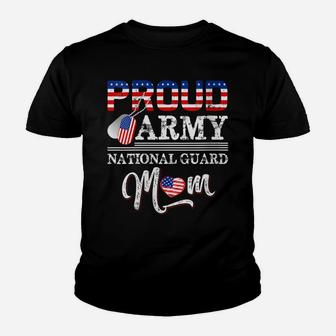 Womens Proud Army National Guard Mom Youth T-shirt | Crazezy CA