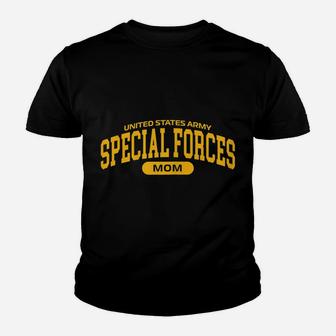 Womens Proud Army Special Forces Mom Youth T-shirt | Crazezy CA