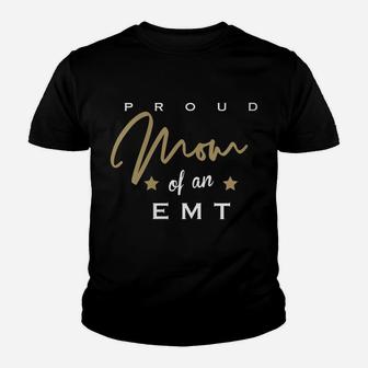 Womens Proud Emt Mom Youth T-shirt | Crazezy UK