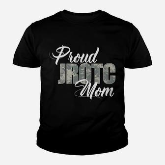 Womens Proud Jrotc Mom Shirt For Proud Mother Of Junior Rotc Cadets Youth T-shirt | Crazezy
