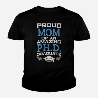 Womens Proud Mom Of Phd Graduate Phd Graduate Gift Youth T-shirt | Crazezy