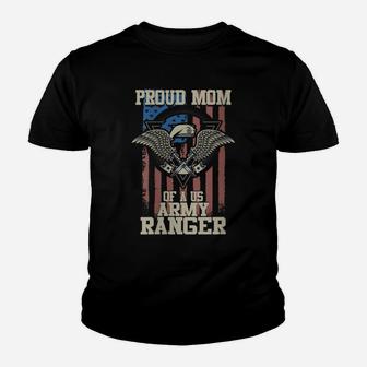 Womens Proud Mom Of Us Army Ranger Youth T-shirt | Crazezy AU