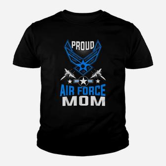 Womens Proud Us Air Force Mom Shirt Us Air Force Military Youth T-shirt | Crazezy DE