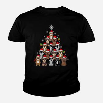 Womens Rescue Dogs Animal Shelter Dog Lover Christmas Dogs Youth T-shirt | Crazezy CA