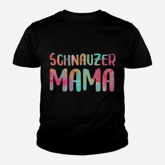Womens Schnauzer Mama Mother's Day Gift Shirt Youth T-shirt | Crazezy
