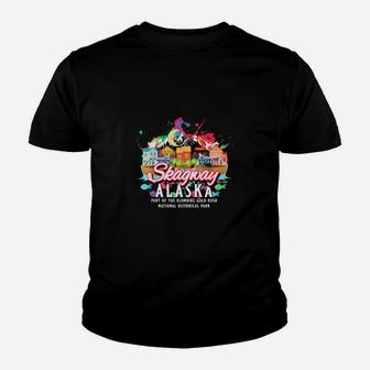 Womens Skagway Alaska Klondike Gold Rush National Historical Park Youth T-shirt - Thegiftio