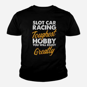 Womens Slot Car Racing Enjoy Race Track Racer Youth T-shirt - Monsterry UK