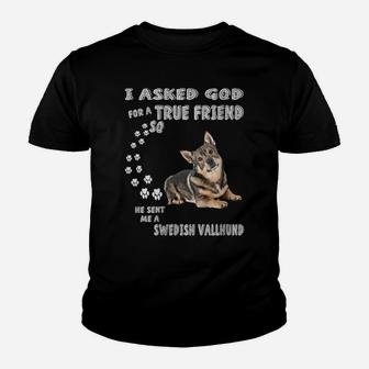 Womens Swedish Cattle Dog Quote Mom Dad Costume, Swedish Vallhund Youth T-shirt | Crazezy UK