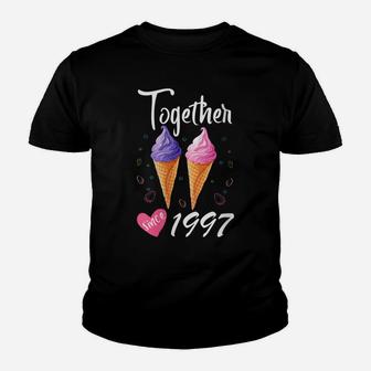 Womens Together Since 1997 23 Years Being Awesome Aniversary Gift Youth T-shirt | Crazezy AU