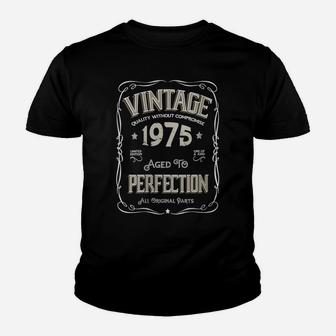 Womens Vintage Made In 1975 44Th Birthday Gift Youth T-shirt | Crazezy